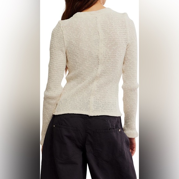 NWOT It's On rib cardigan by We The Free from Free People in size XL - Picture 7 of 10